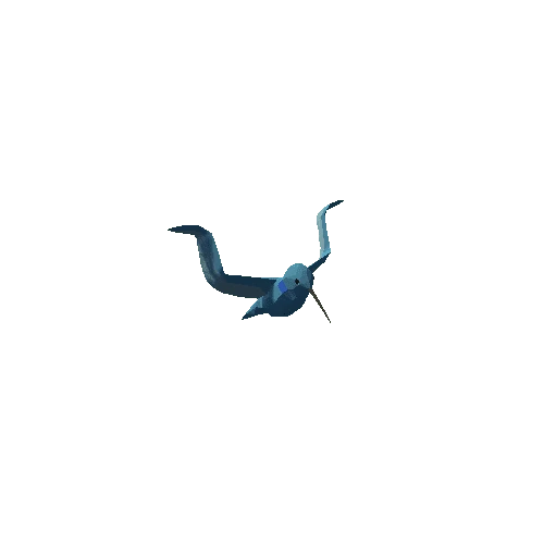 07_Low Poly Hummingbird Variant